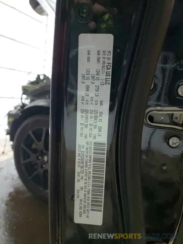 14 fotografías del automóvil dañado 3C4PDDBG9KT681723 DODGE JOURNEY 2019