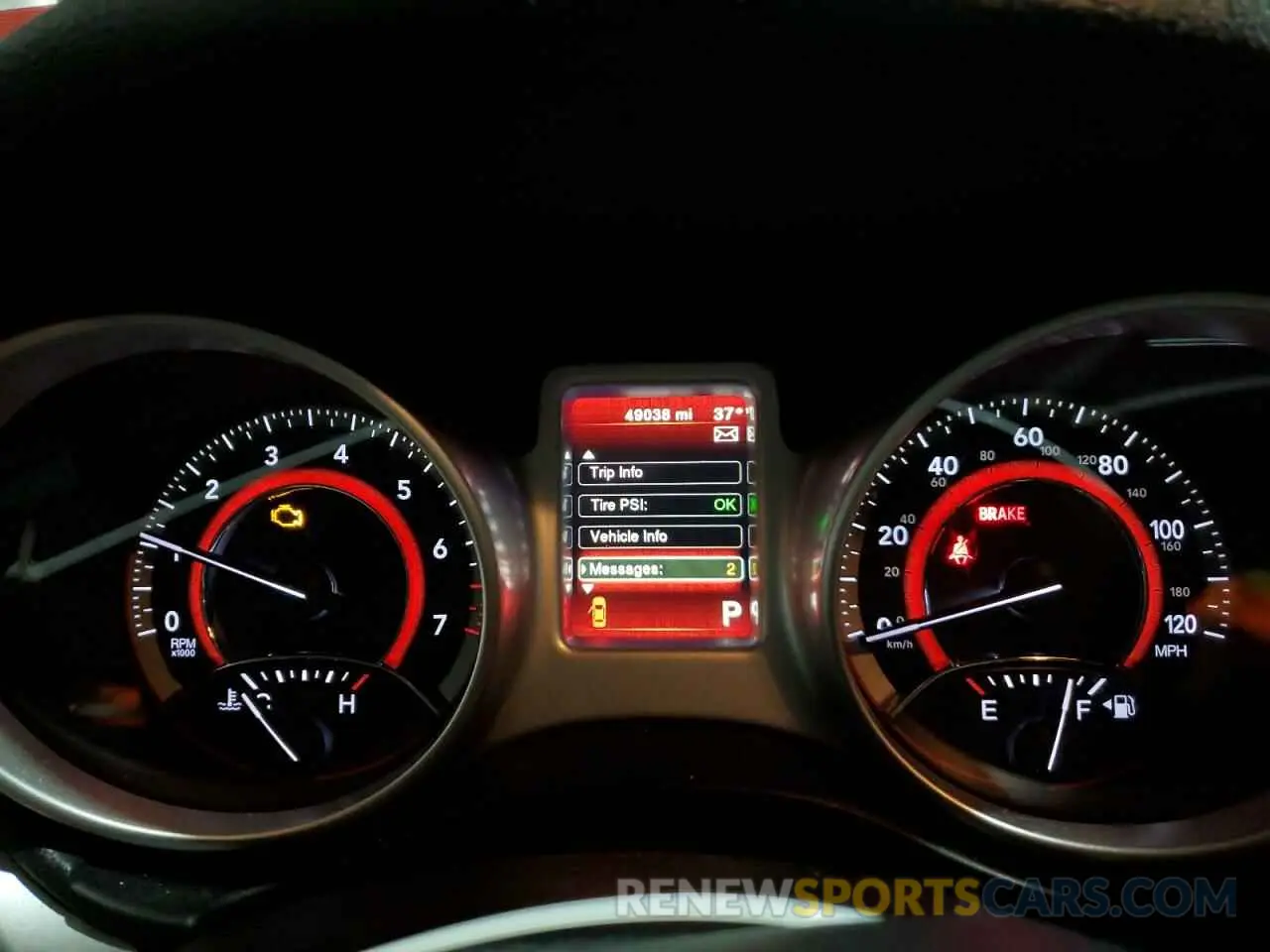 9 fotografías del automóvil dañado 3C4PDDBG9KT681723 DODGE JOURNEY 2019