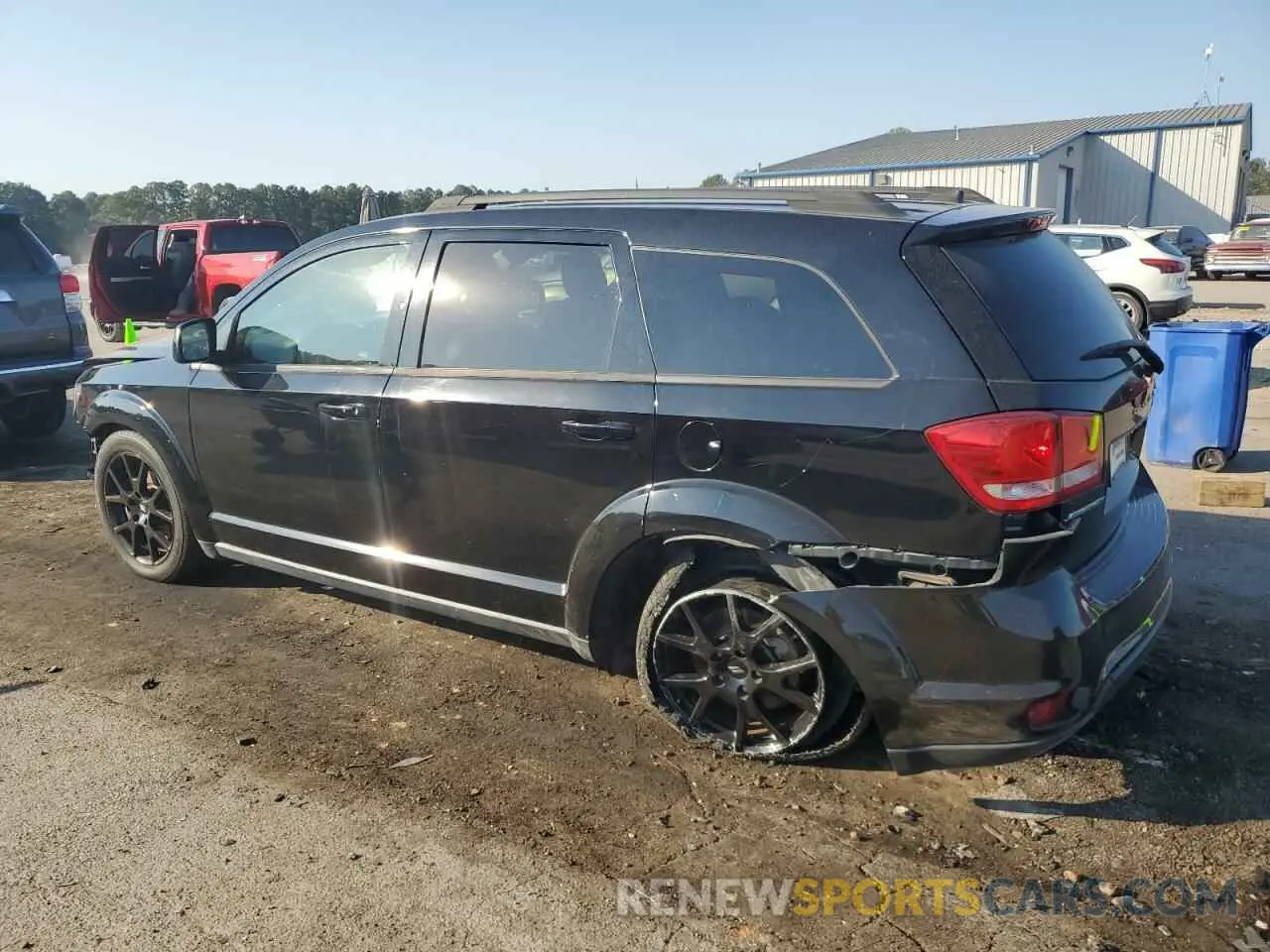 2 fotografías del automóvil dañado 3C4PDDEG0KT739262 DODGE JOURNEY 2019