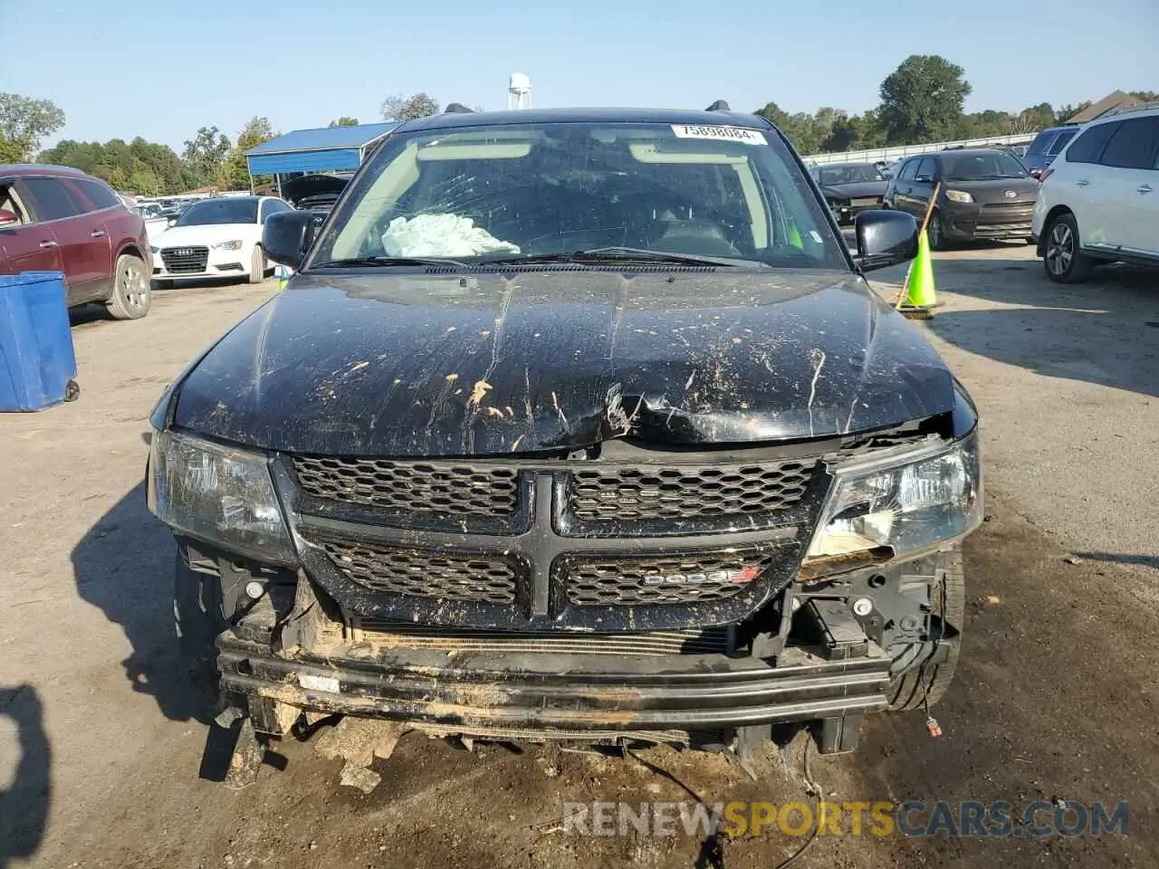5 fotografías del automóvil dañado 3C4PDDEG0KT739262 DODGE JOURNEY 2019