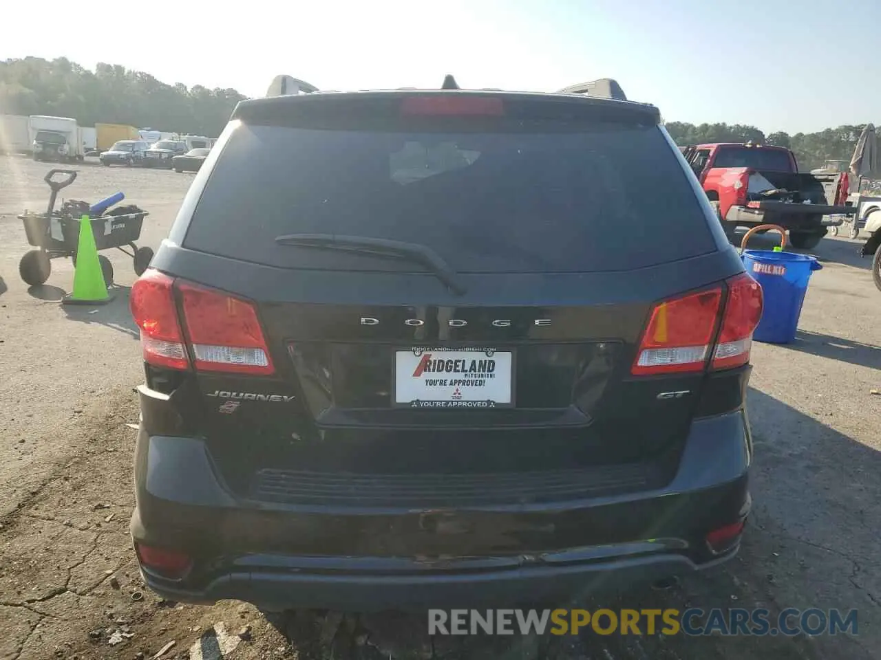 6 fotografías del automóvil dañado 3C4PDDEG0KT739262 DODGE JOURNEY 2019