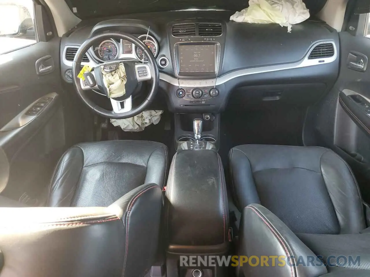 8 fotografías del automóvil dañado 3C4PDDEG0KT739262 DODGE JOURNEY 2019