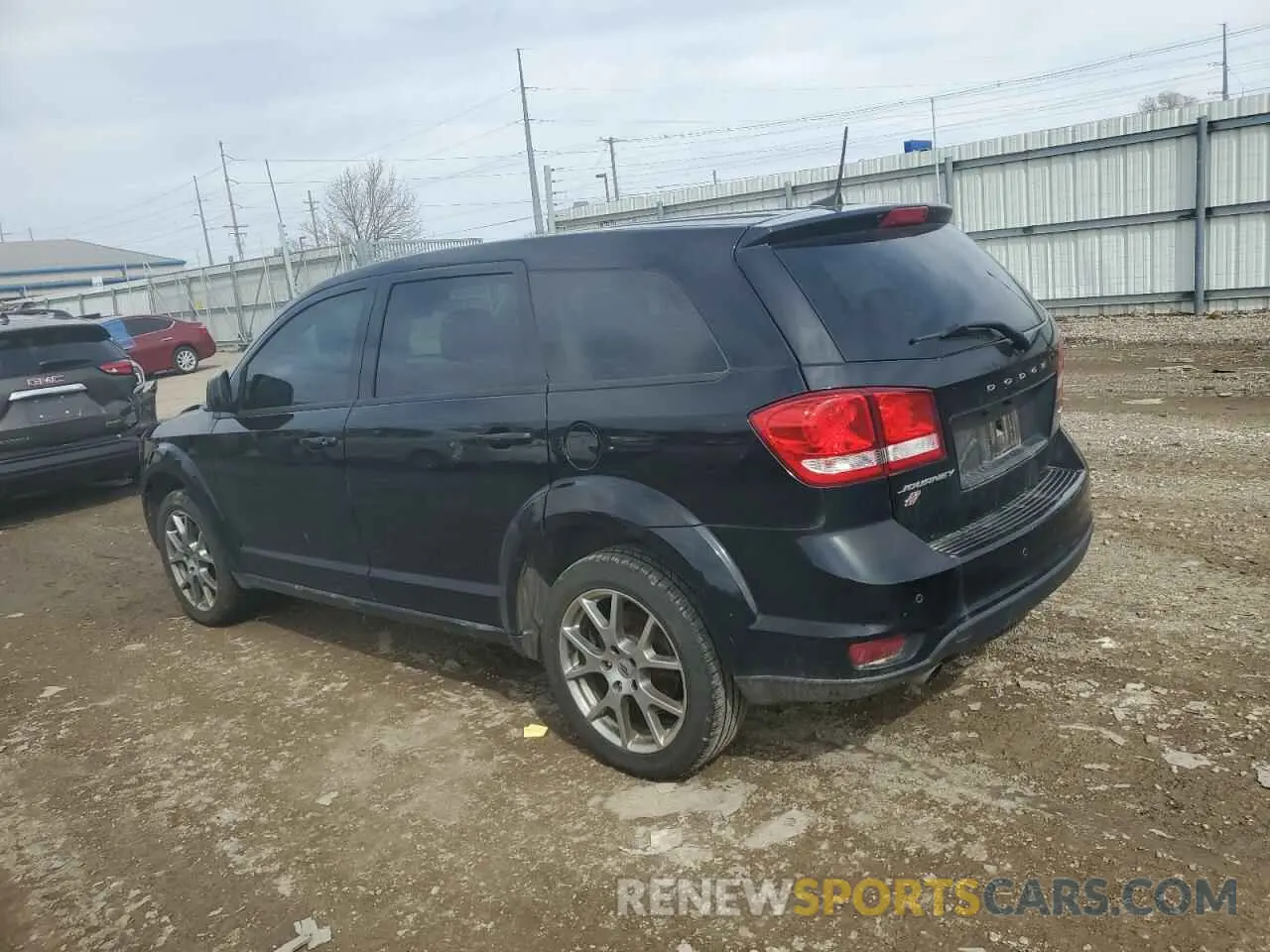 2 fotografías del automóvil dañado 3C4PDDEG0KT816552 DODGE JOURNEY 2019