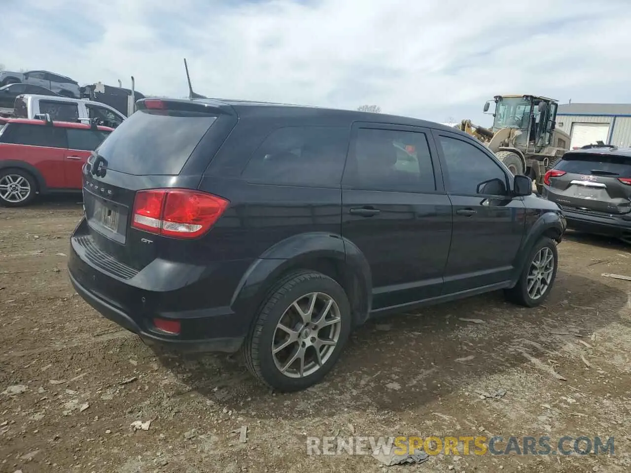 3 fotografías del automóvil dañado 3C4PDDEG0KT816552 DODGE JOURNEY 2019