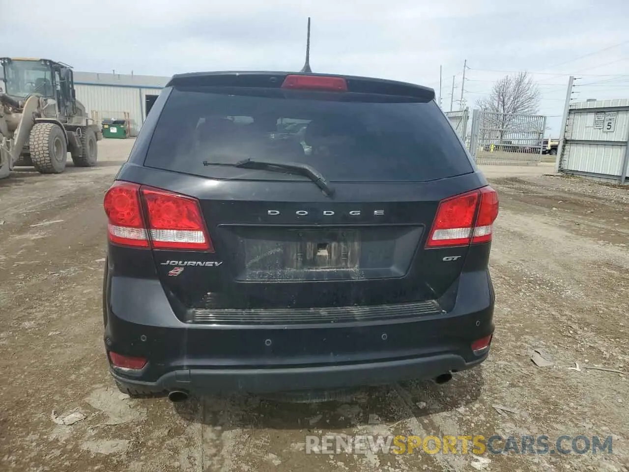 6 fotografías del automóvil dañado 3C4PDDEG0KT816552 DODGE JOURNEY 2019