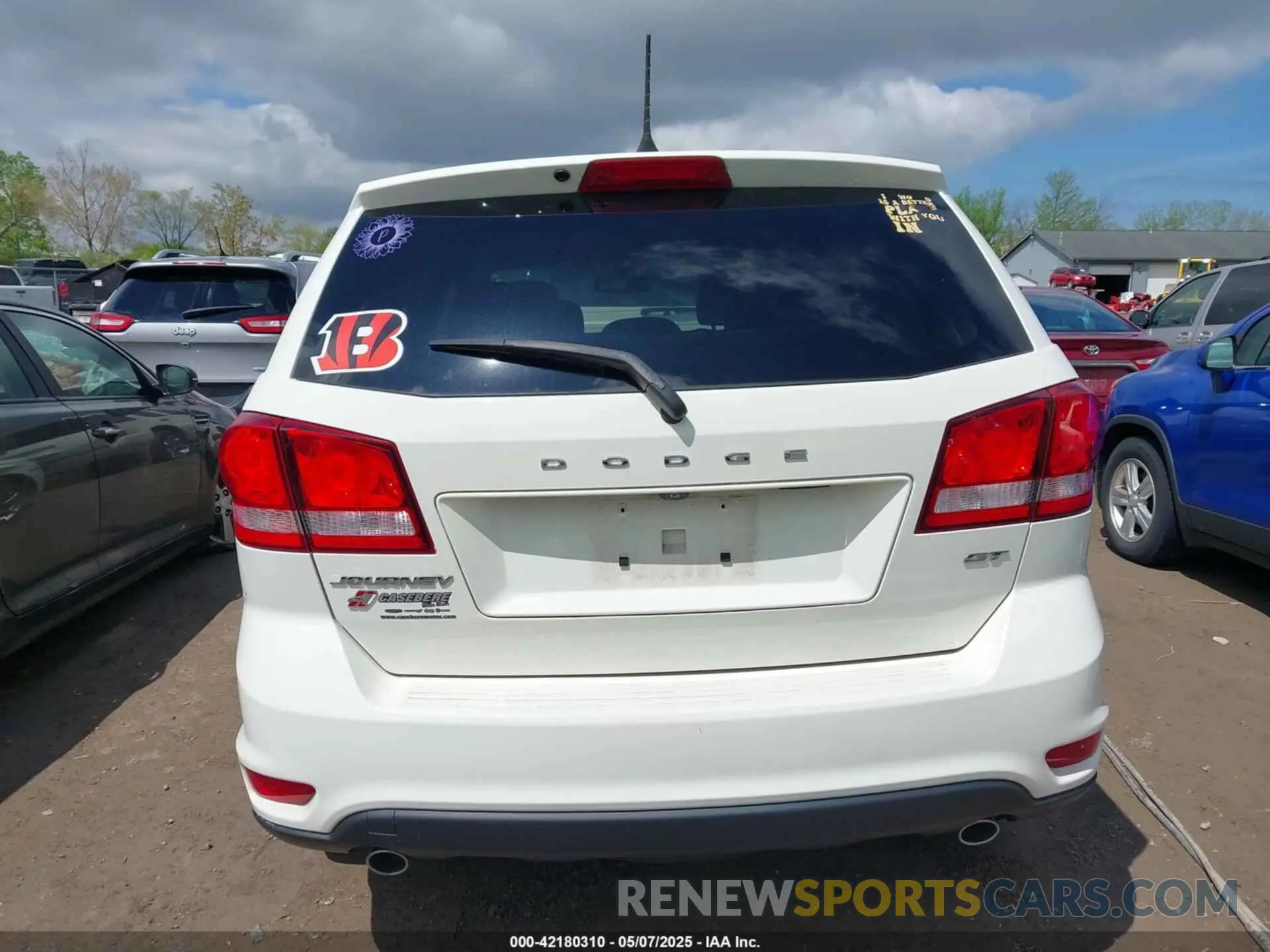 16 fotografías del automóvil dañado 3C4PDDEG1KT687933 DODGE JOURNEY 2019