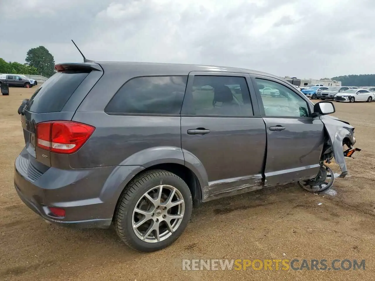 3 fotografías del automóvil dañado 3C4PDDEG1KT732286 DODGE JOURNEY 2019