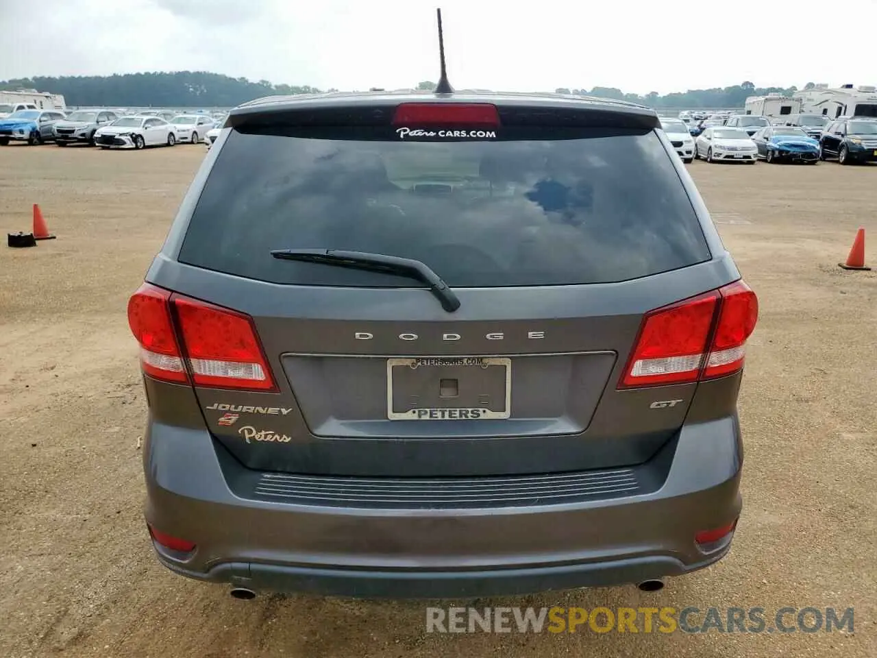6 fotografías del automóvil dañado 3C4PDDEG1KT732286 DODGE JOURNEY 2019