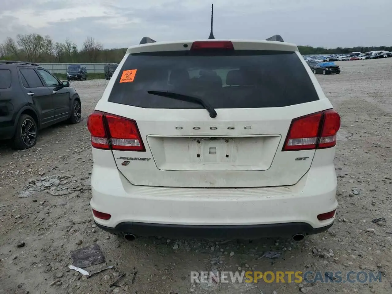 6 fotografías del automóvil dañado 3C4PDDEG2KT708921 DODGE JOURNEY 2019
