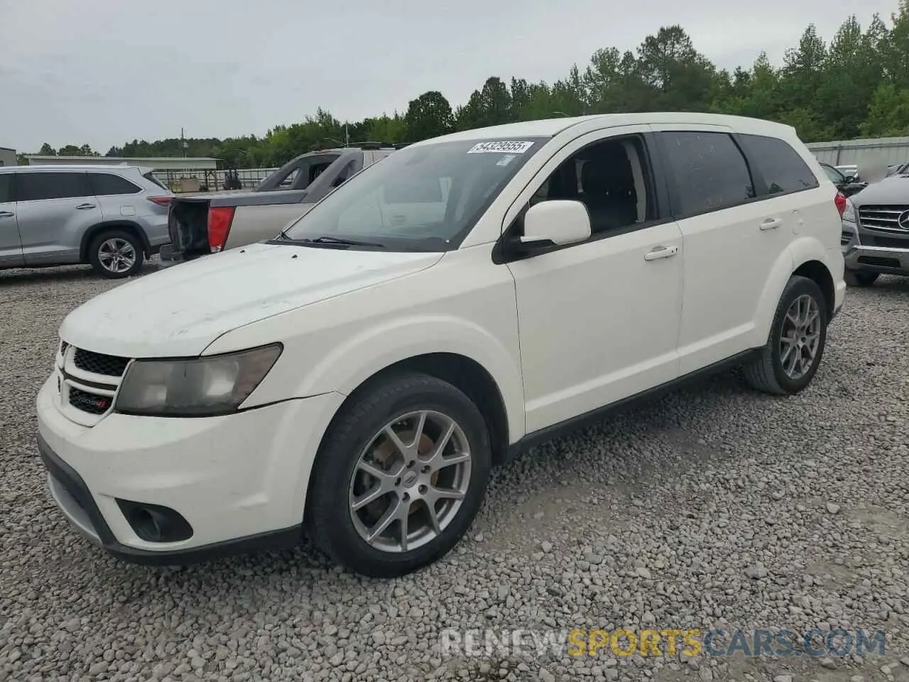 1 fotografías del automóvil dañado 3C4PDDEG3KT701802 DODGE JOURNEY 2019