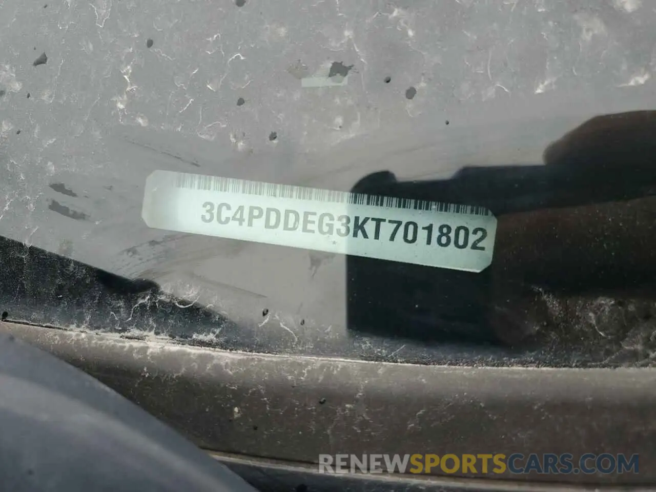 14 fotografías del automóvil dañado 3C4PDDEG3KT701802 DODGE JOURNEY 2019