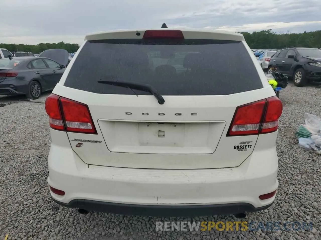 6 fotografías del automóvil dañado 3C4PDDEG3KT701802 DODGE JOURNEY 2019