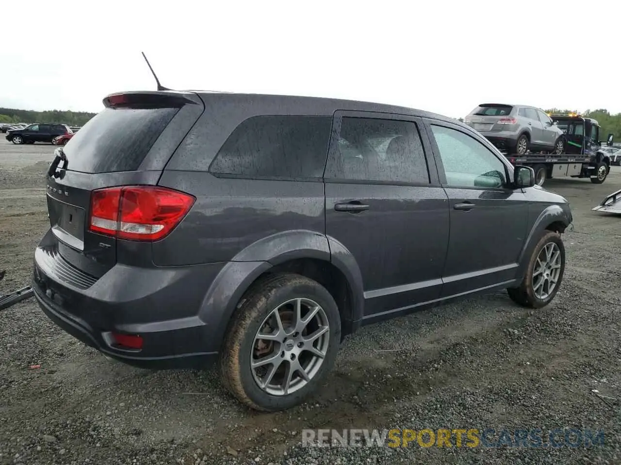 3 fotografías del automóvil dañado 3C4PDDEG4KT833984 DODGE JOURNEY 2019