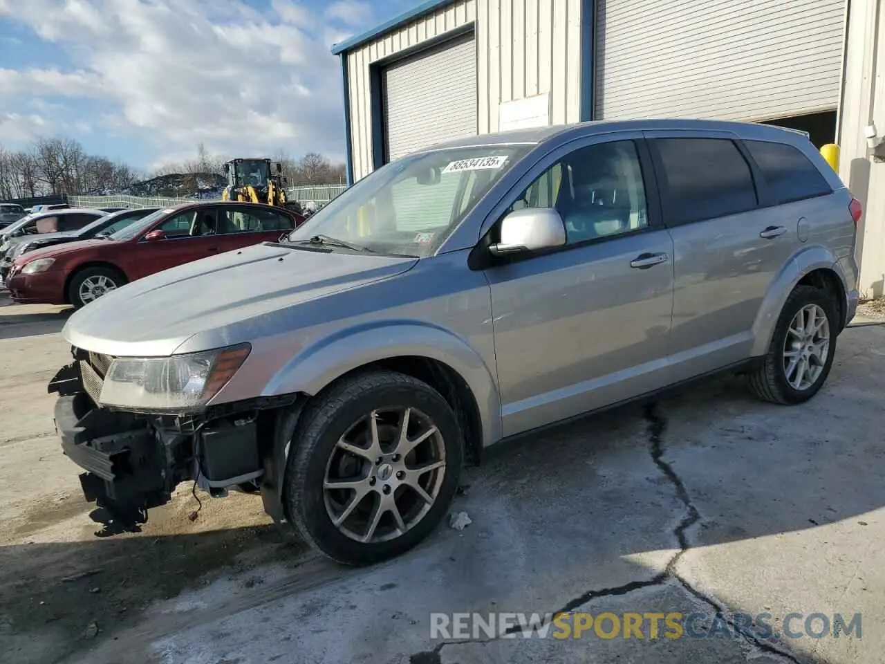1 fotografías del automóvil dañado 3C4PDDEG5KT785007 DODGE JOURNEY 2019