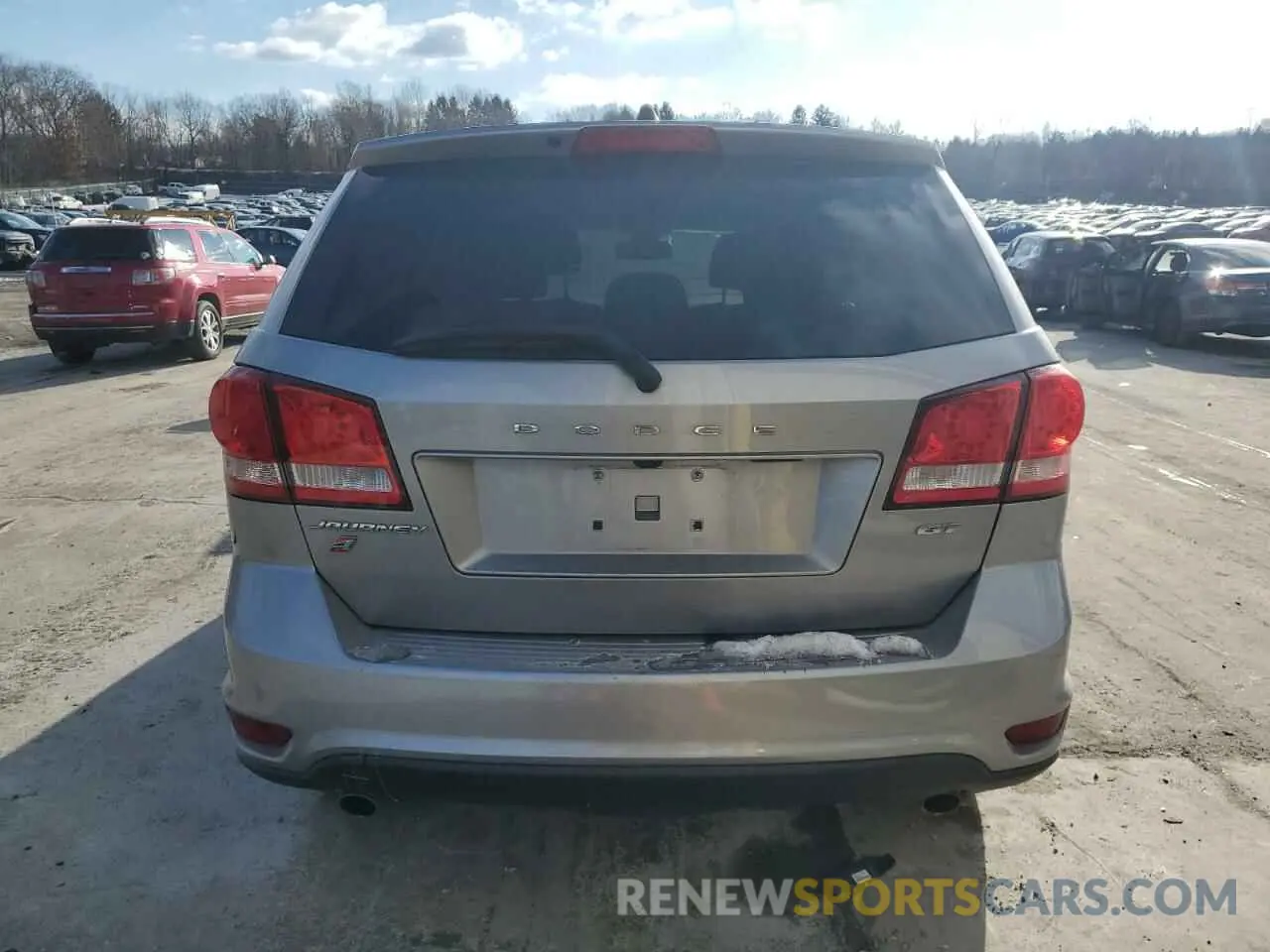 6 fotografías del automóvil dañado 3C4PDDEG5KT785007 DODGE JOURNEY 2019