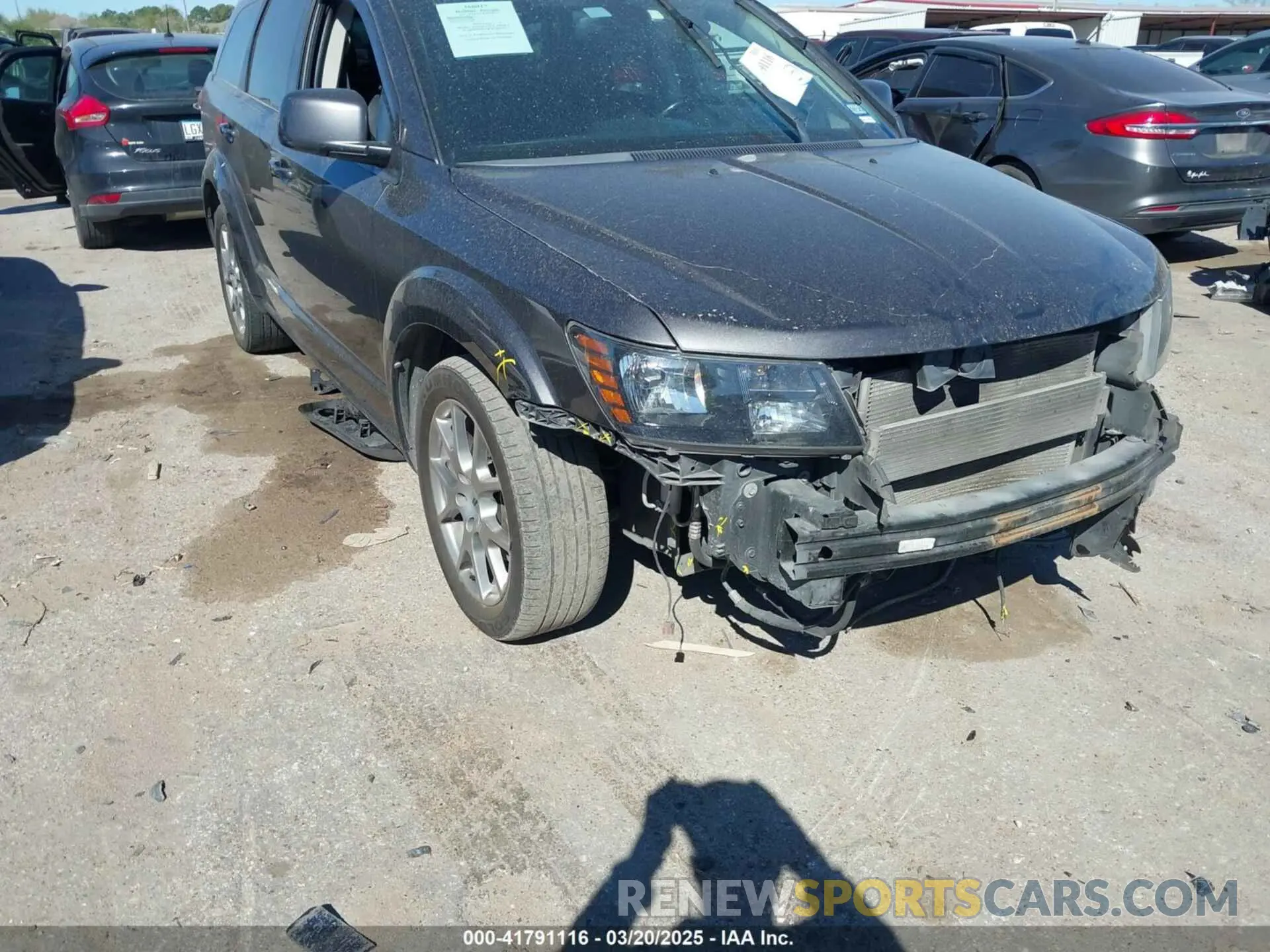 1 fotografías del automóvil dañado 3C4PDDEG7KT720157 DODGE JOURNEY 2019