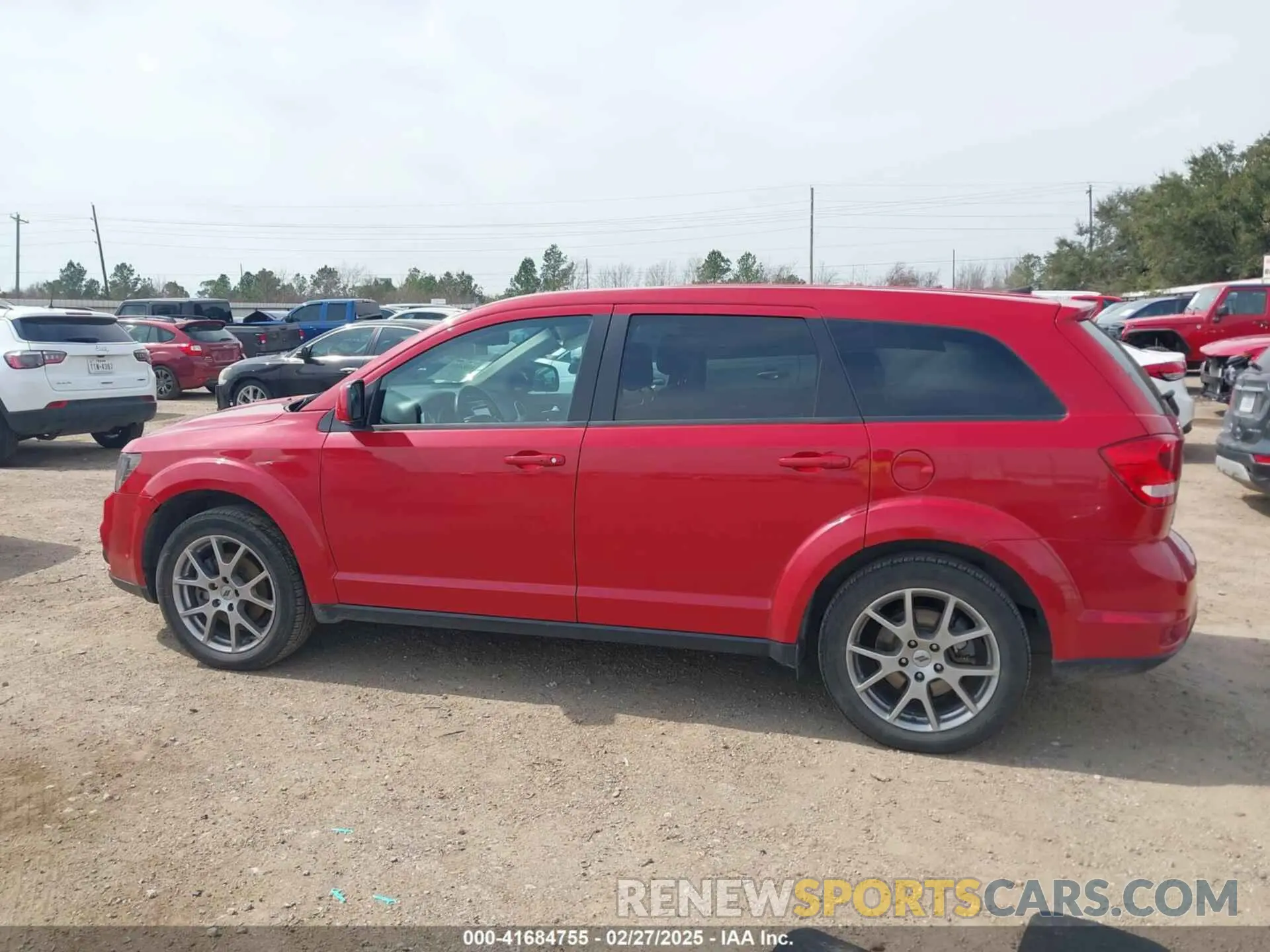 14 fotografías del automóvil dañado 3C4PDDEG8KT720006 DODGE JOURNEY 2019