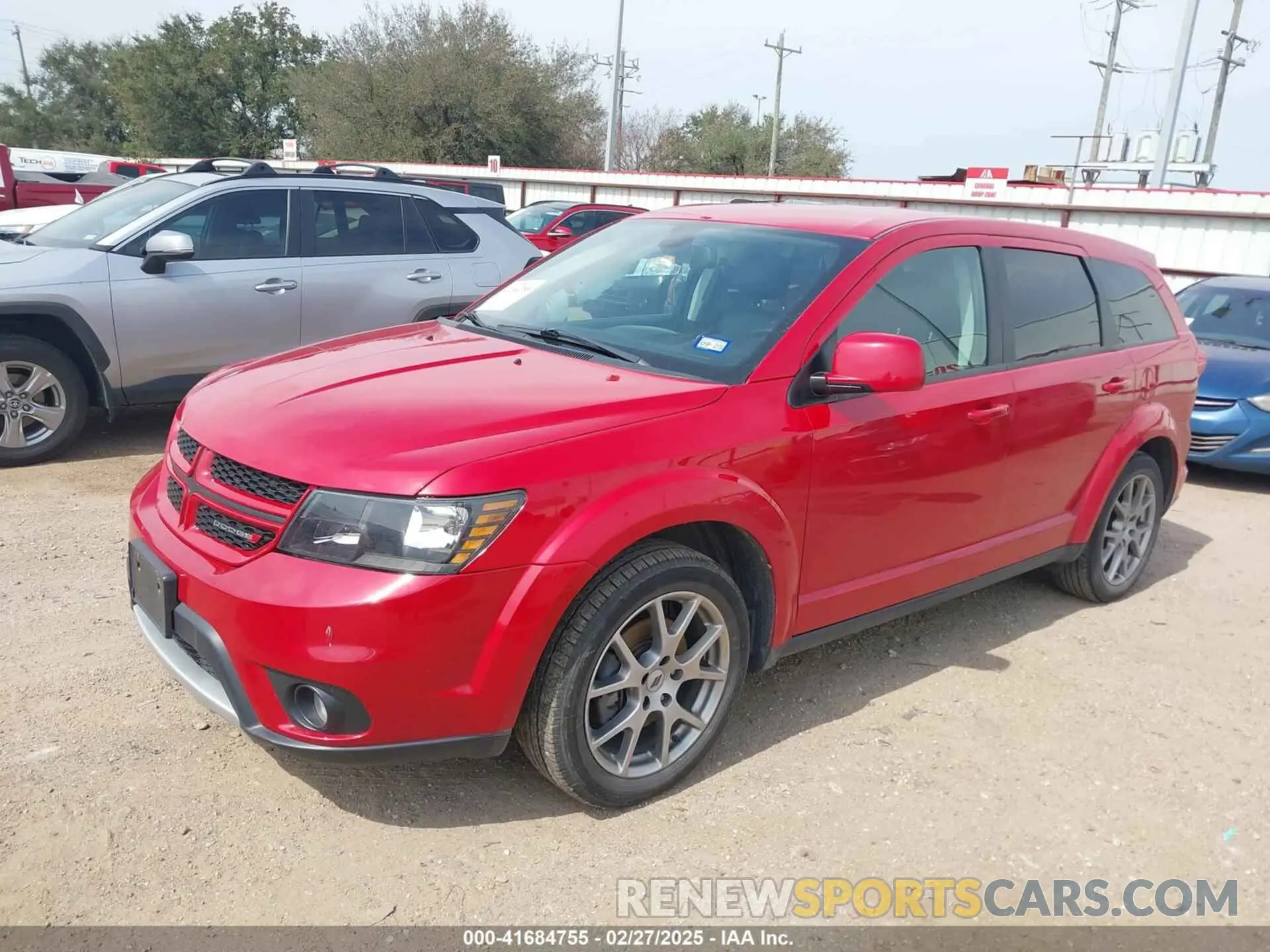 2 fotografías del automóvil dañado 3C4PDDEG8KT720006 DODGE JOURNEY 2019