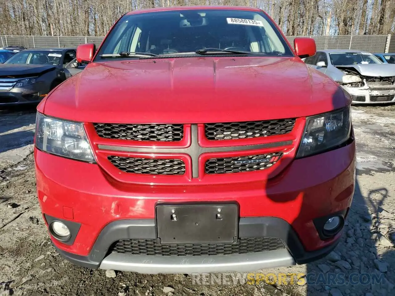 5 fotografías del automóvil dañado 3C4PDDEG8KT785194 DODGE JOURNEY 2019