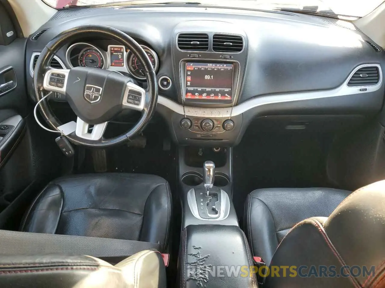 8 fotografías del automóvil dañado 3C4PDDEG8KT785194 DODGE JOURNEY 2019