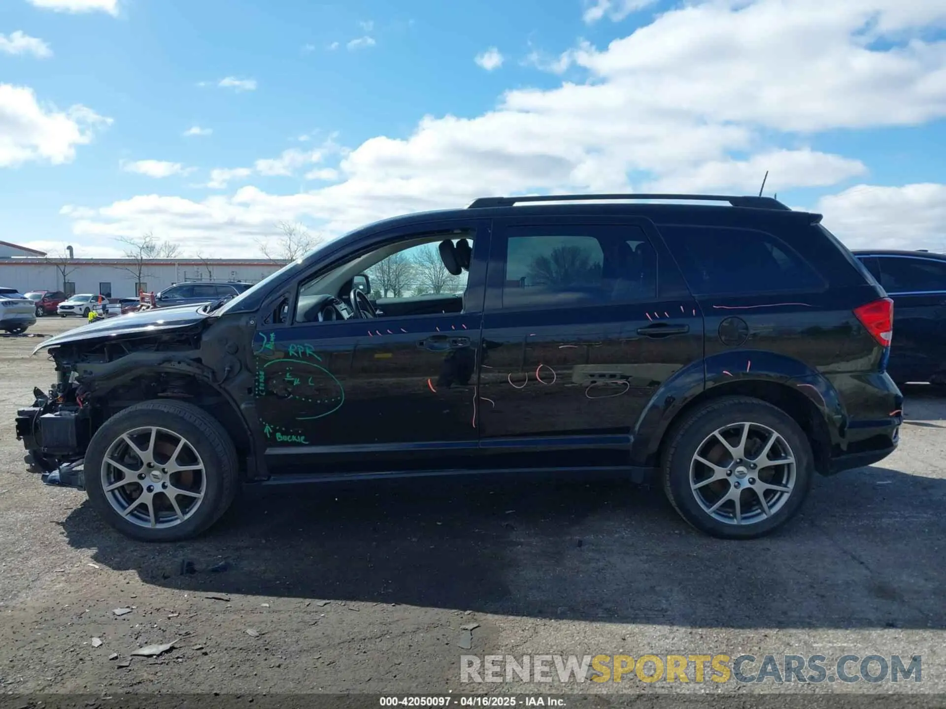 15 fotografías del automóvil dañado 3C4PDDEG9KT687890 DODGE JOURNEY 2019