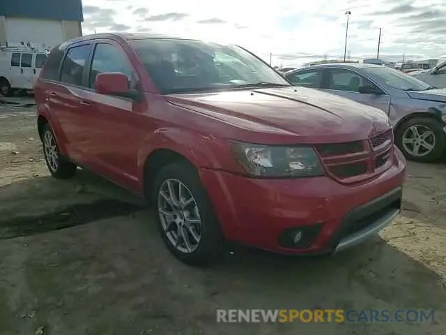 11 fotografías del automóvil dañado 3C4PDDEG9KT720998 DODGE JOURNEY 2019