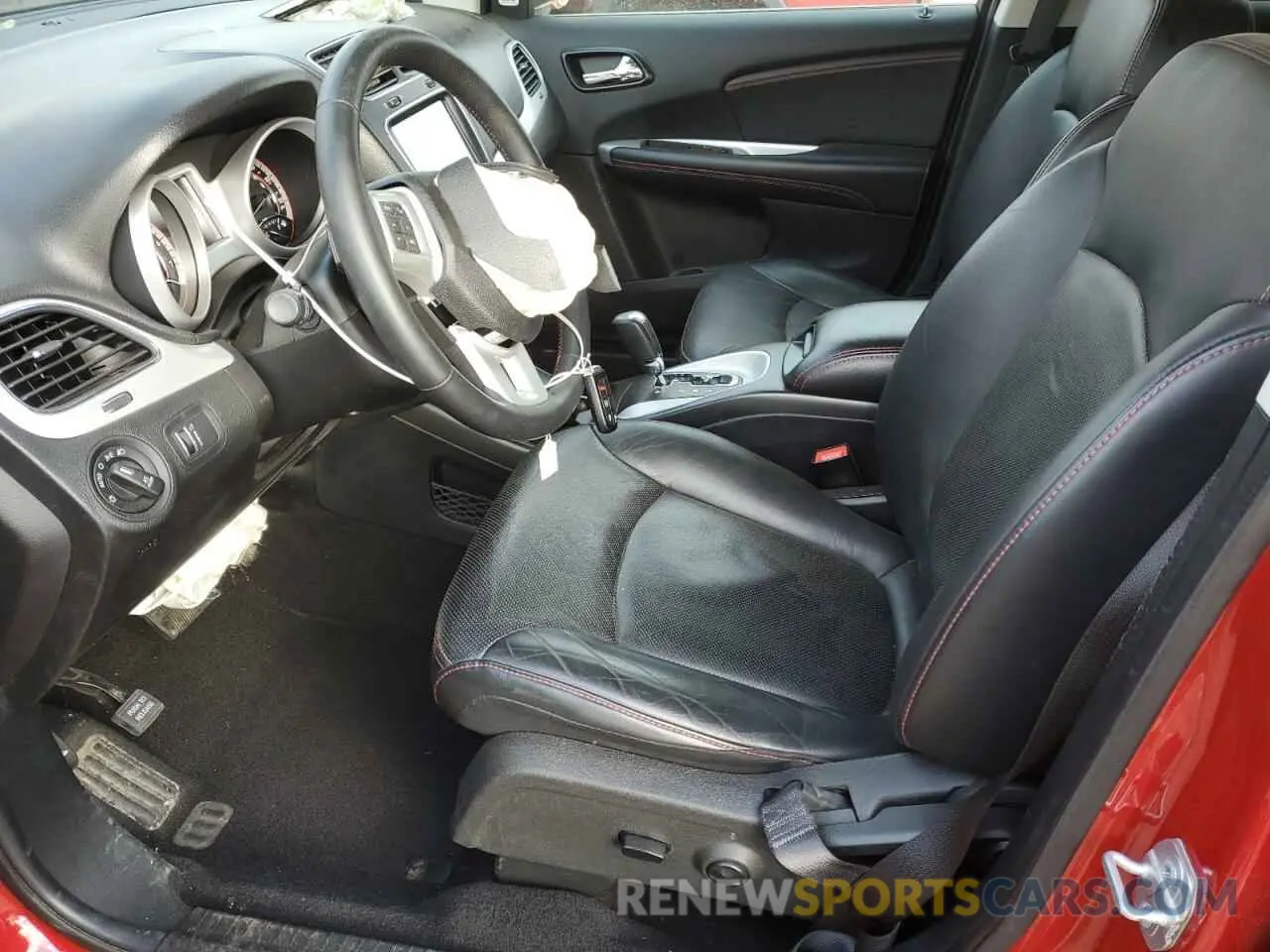 7 fotografías del automóvil dañado 3C4PDDEG9KT720998 DODGE JOURNEY 2019