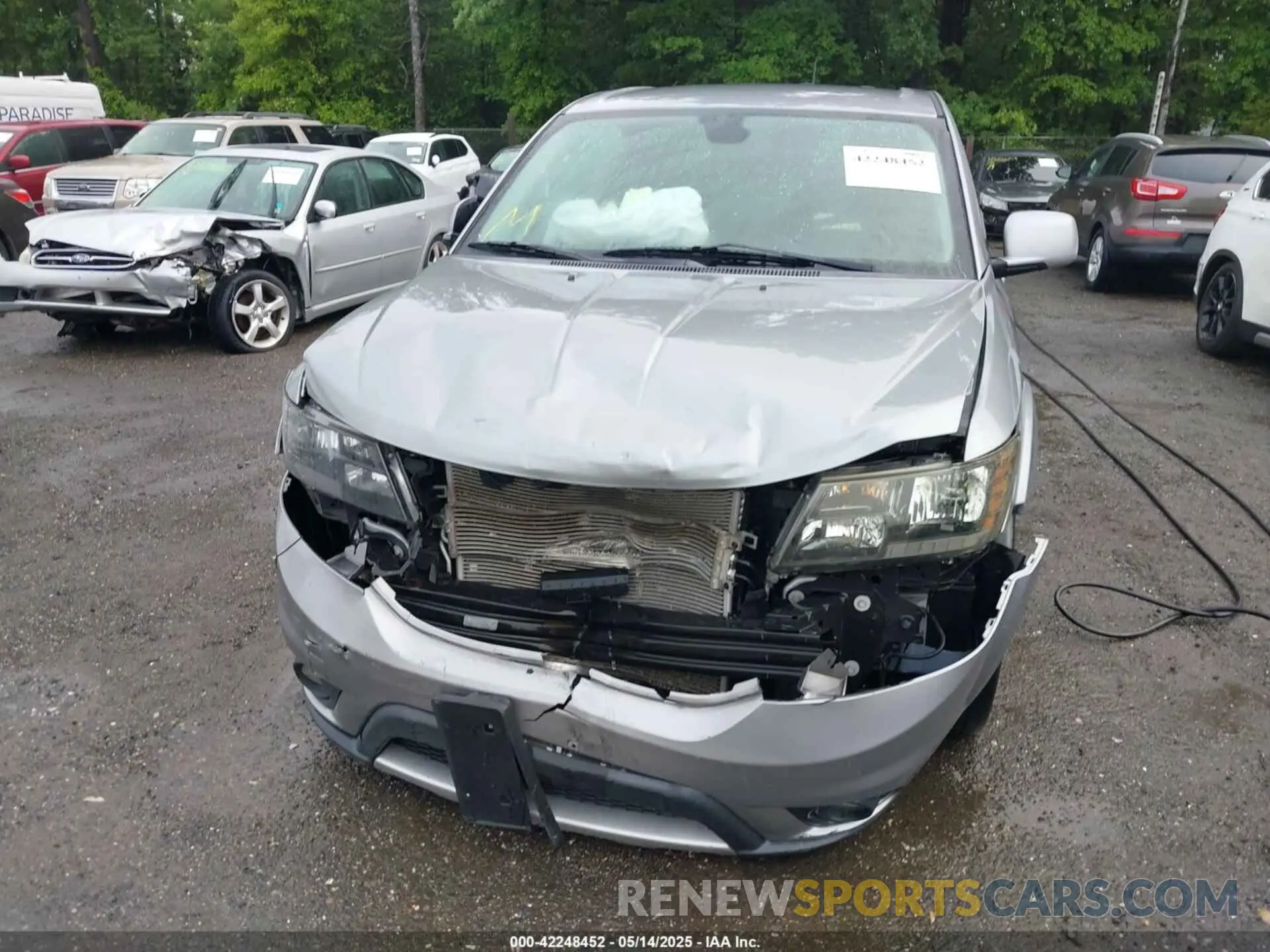 6 fotografías del automóvil dañado 3C4PDDEG9KT738739 DODGE JOURNEY 2019