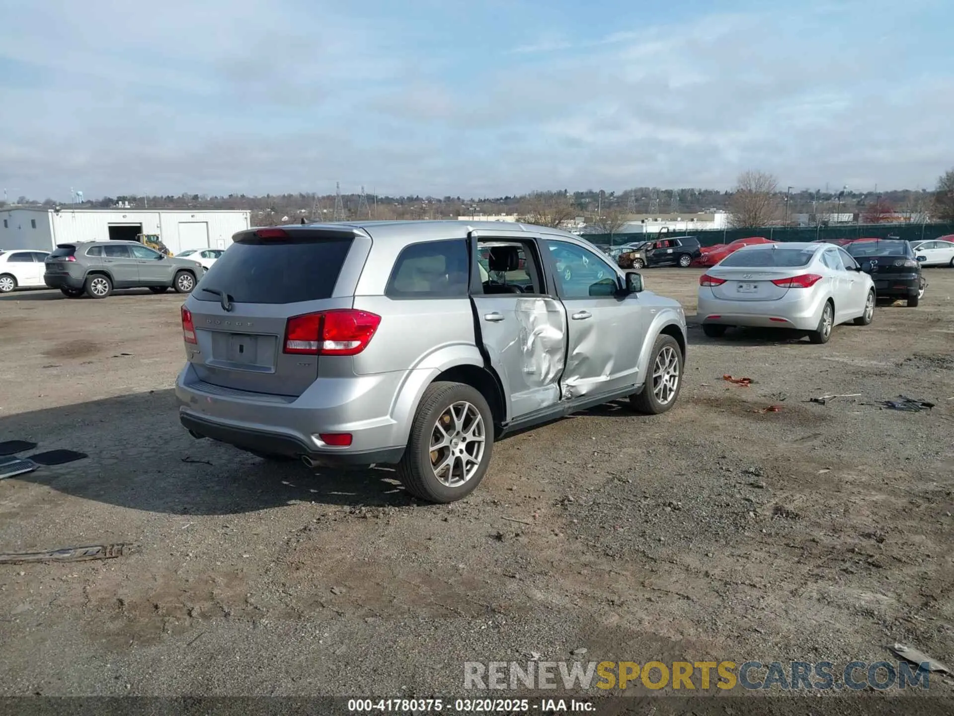 4 fotografías del automóvil dañado 3C4PDDEG9KT764693 DODGE JOURNEY 2019