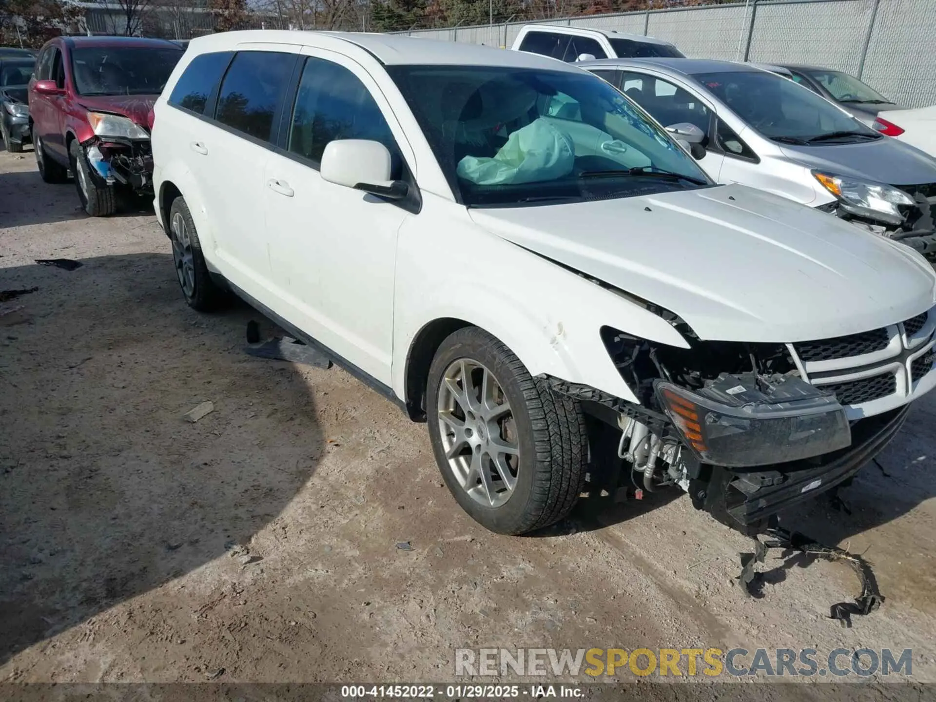 1 fotografías del automóvil dañado 3C4PDDEG9KT770073 DODGE JOURNEY 2019