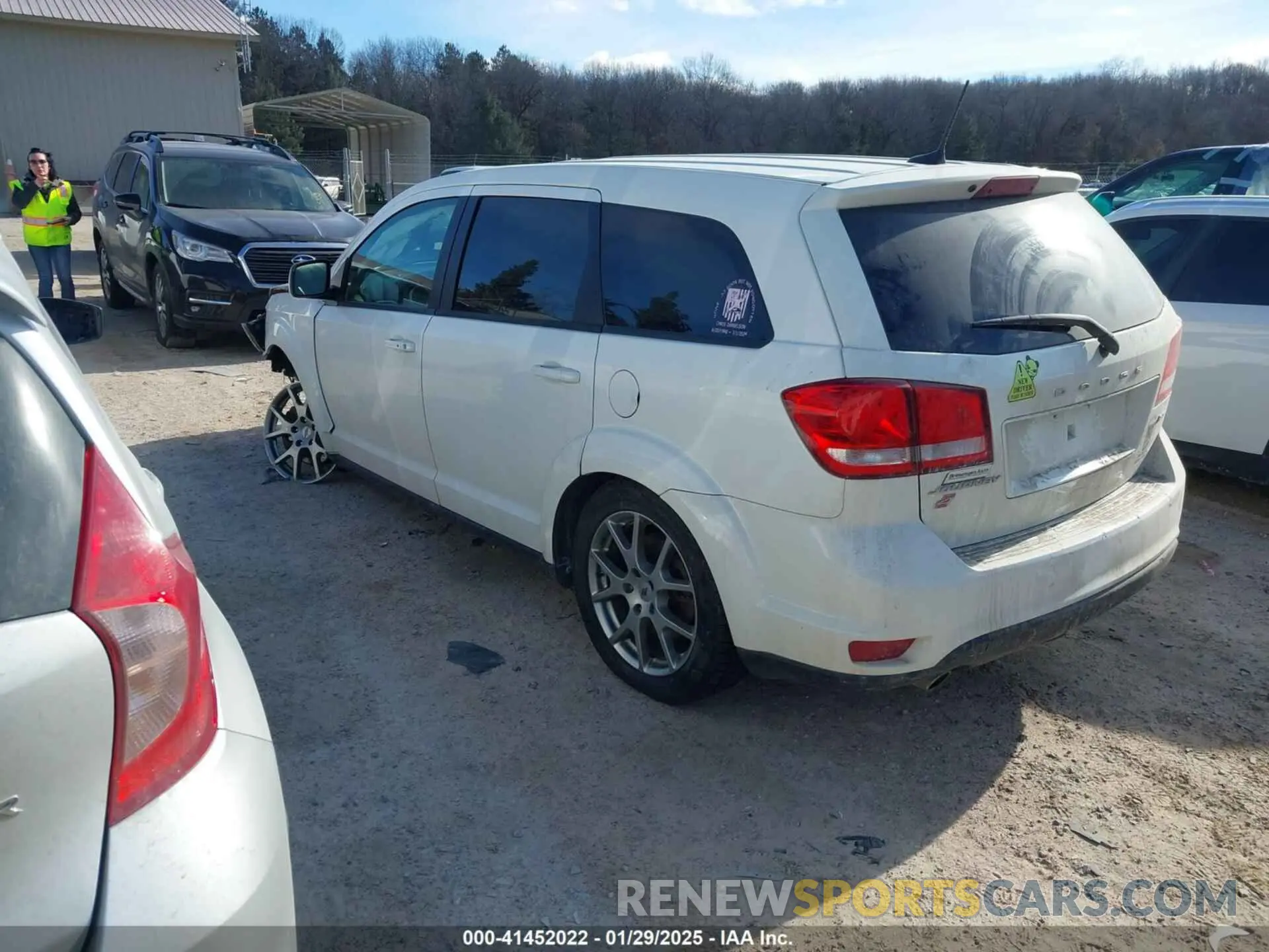 3 fotografías del automóvil dañado 3C4PDDEG9KT770073 DODGE JOURNEY 2019
