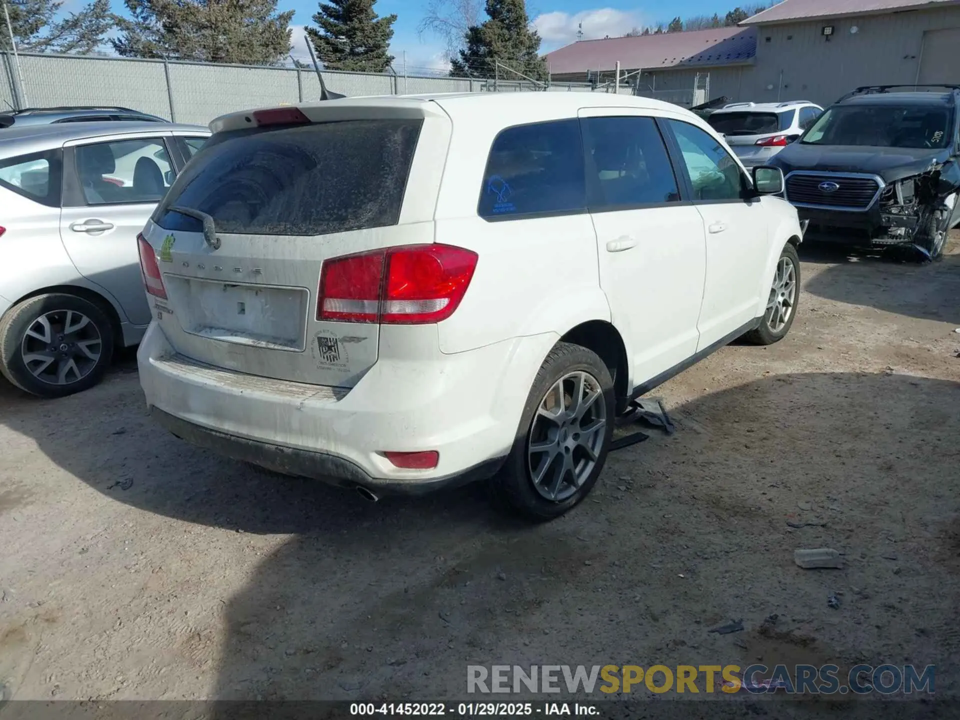 4 fotografías del automóvil dañado 3C4PDDEG9KT770073 DODGE JOURNEY 2019