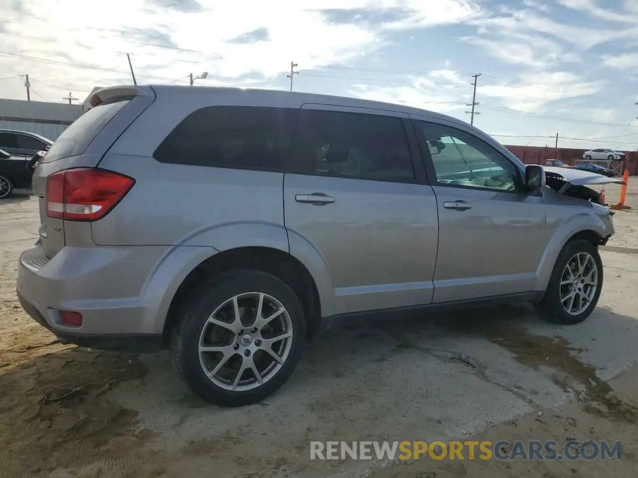 3 fotografías del automóvil dañado 3C4PDDEG9KT774592 DODGE JOURNEY 2019