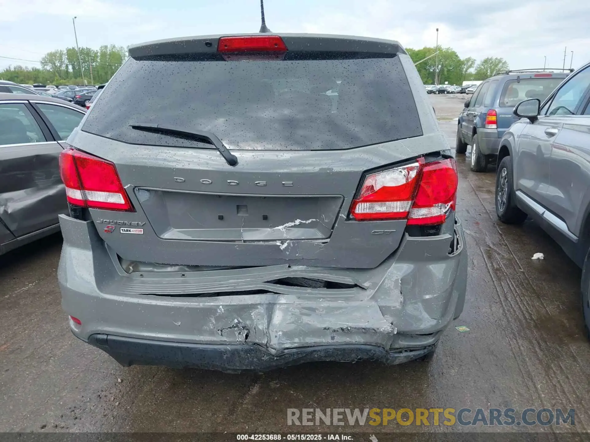16 fotografías del automóvil dañado 3C4PDDEG9KT837108 DODGE JOURNEY 2019