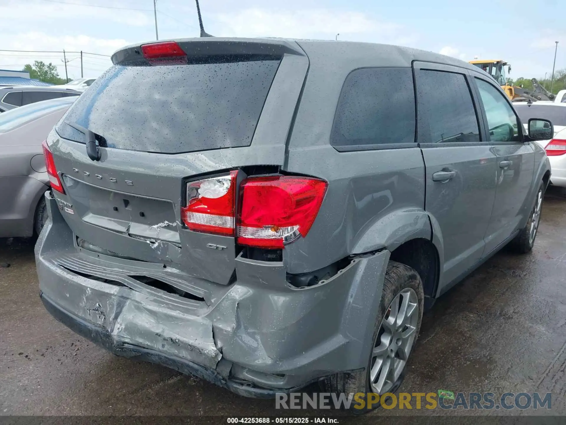 4 fotografías del automóvil dañado 3C4PDDEG9KT837108 DODGE JOURNEY 2019