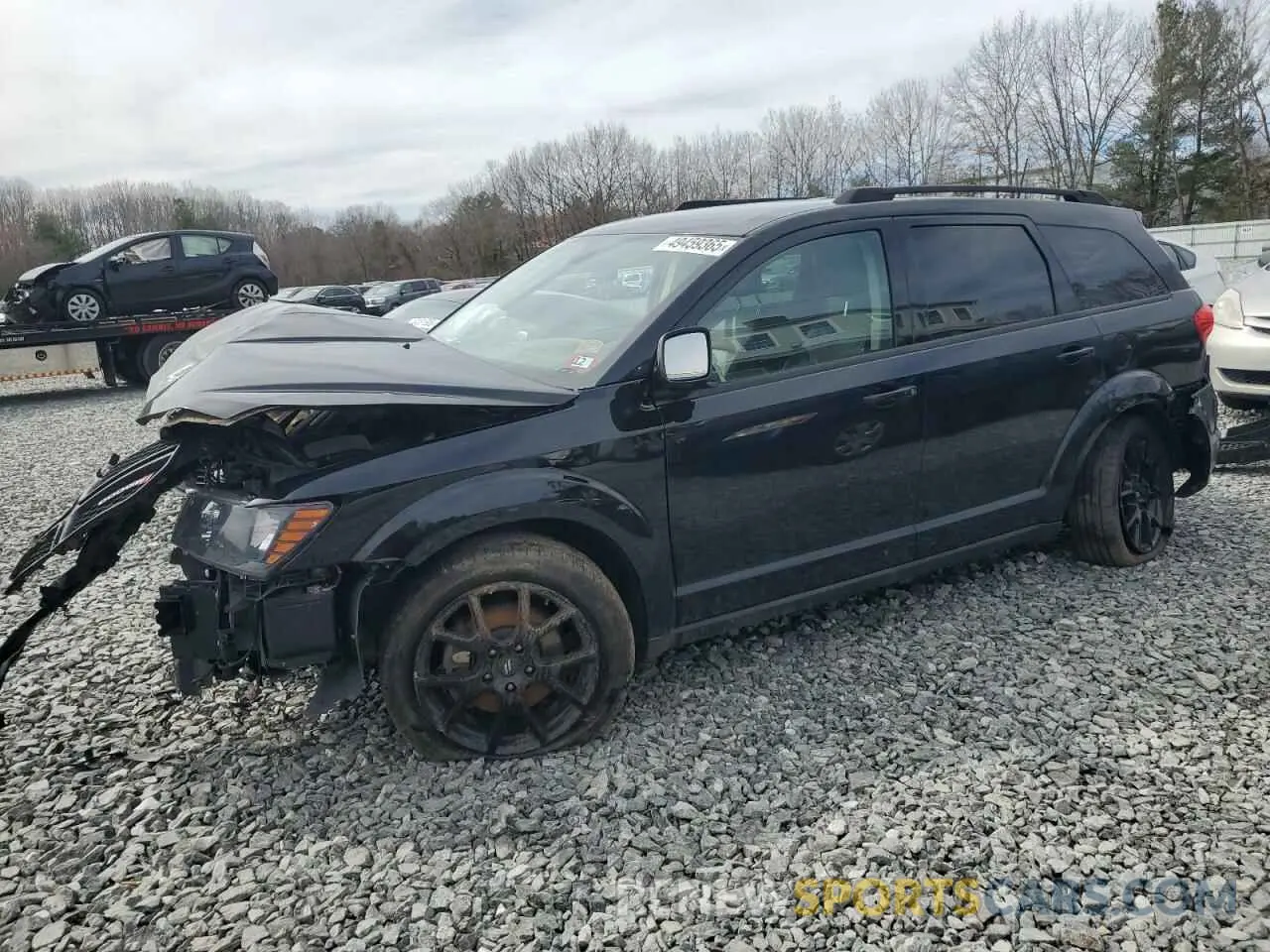 1 fotografías del automóvil dañado 3C4PDDEG9KT861991 DODGE JOURNEY 2019
