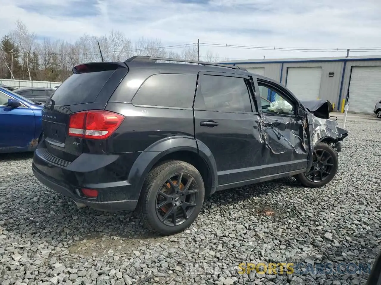 3 fotografías del automóvil dañado 3C4PDDEG9KT861991 DODGE JOURNEY 2019