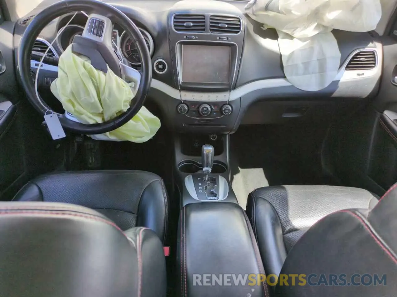 8 fotografías del automóvil dañado 3C4PDDEGXKT875575 DODGE JOURNEY 2019