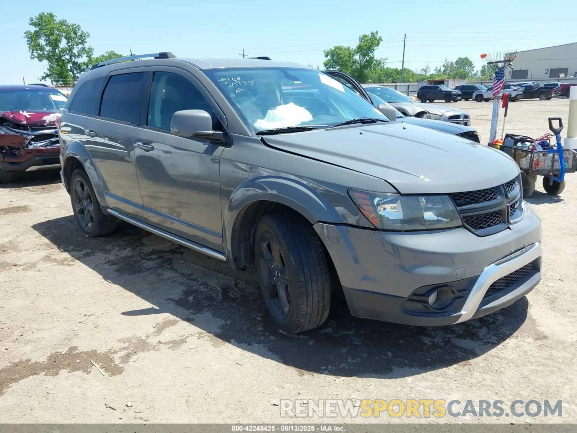 1 fotografías del automóvil dañado 3C4PDDGG0KT764935 DODGE JOURNEY 2019