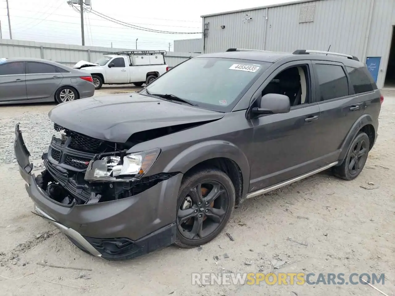 1 fotografías del automóvil dañado 3C4PDDGG1KT858421 DODGE JOURNEY 2019