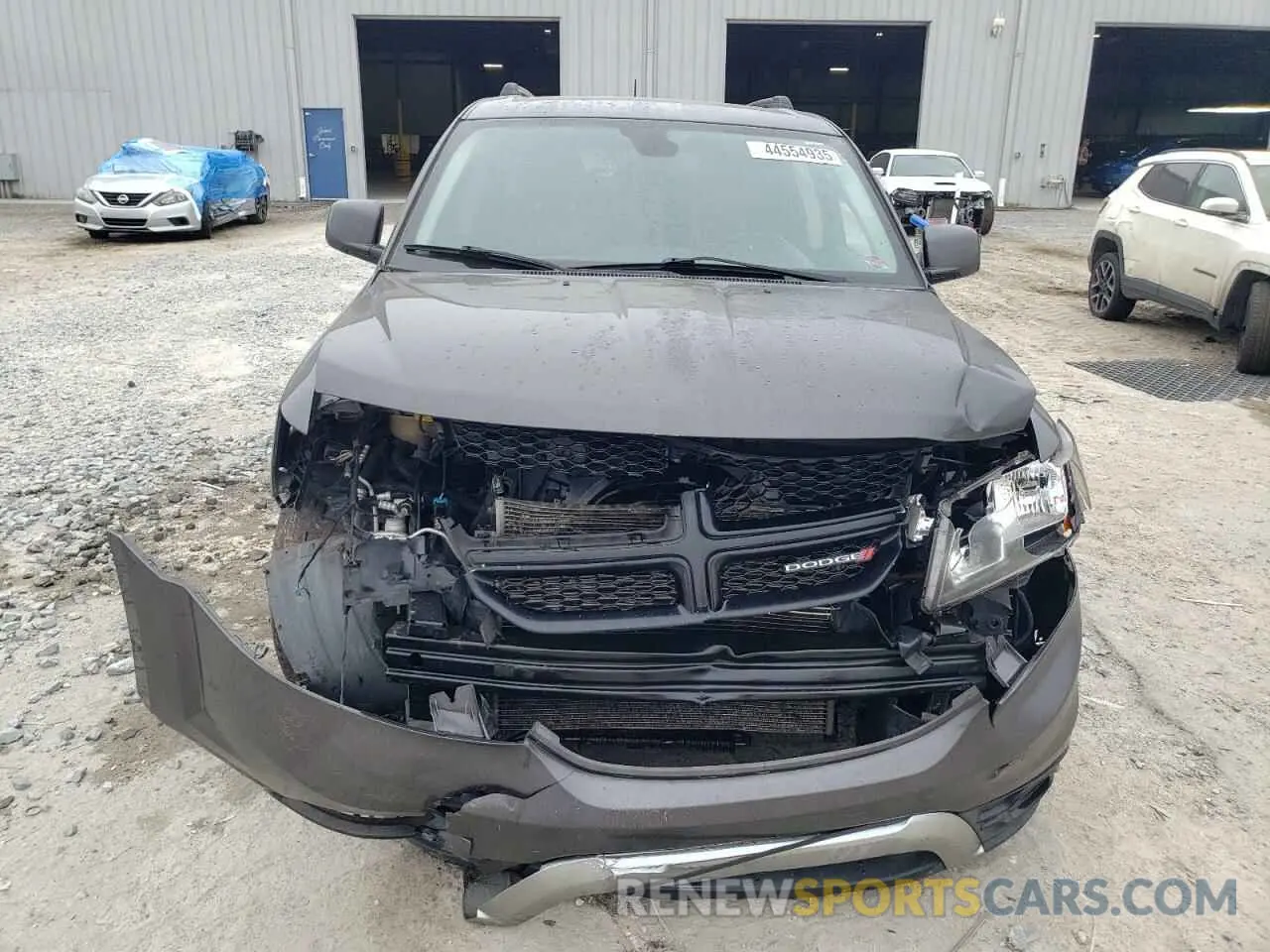 5 fotografías del automóvil dañado 3C4PDDGG1KT858421 DODGE JOURNEY 2019