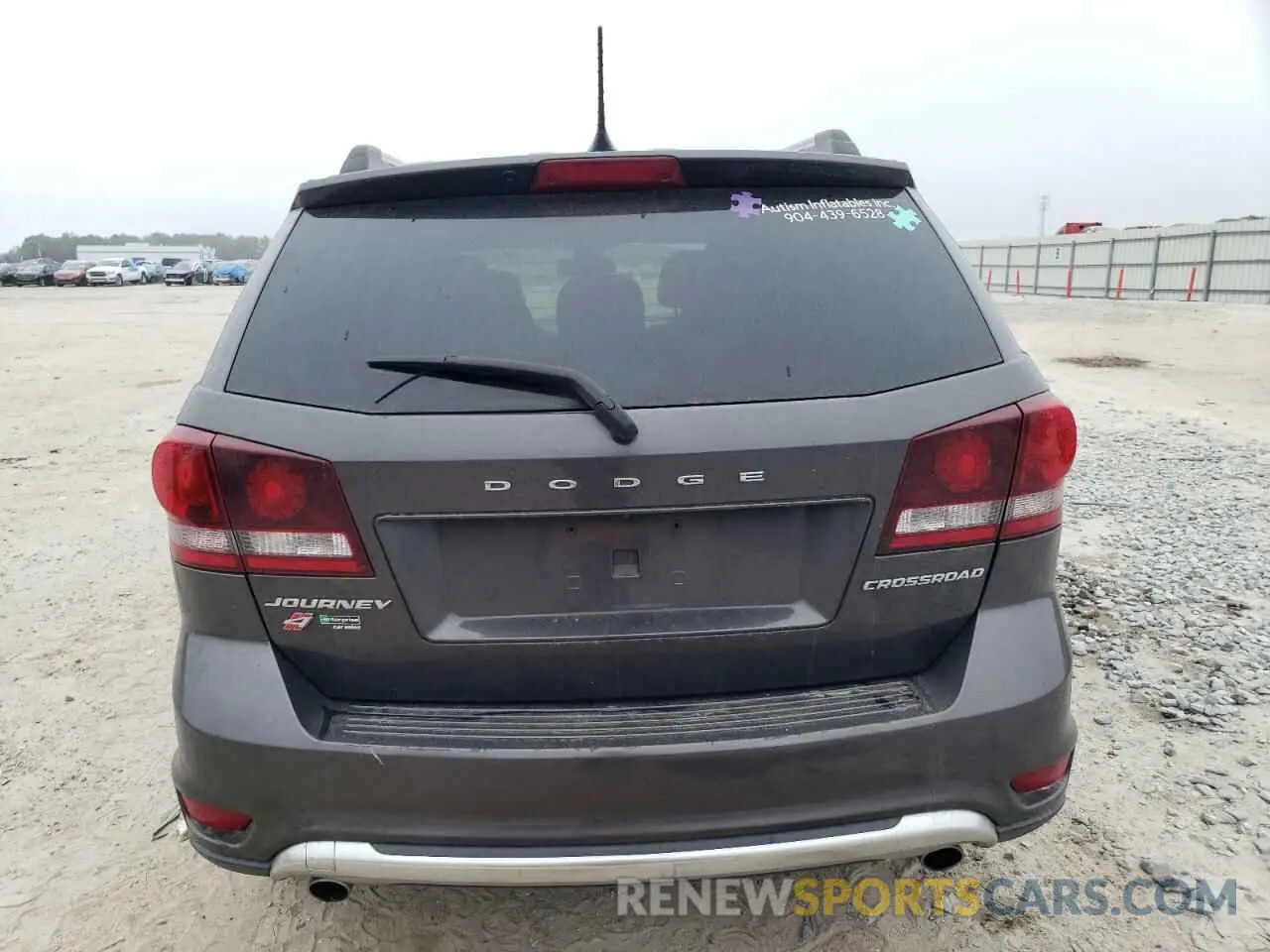 6 fotografías del automóvil dañado 3C4PDDGG1KT858421 DODGE JOURNEY 2019