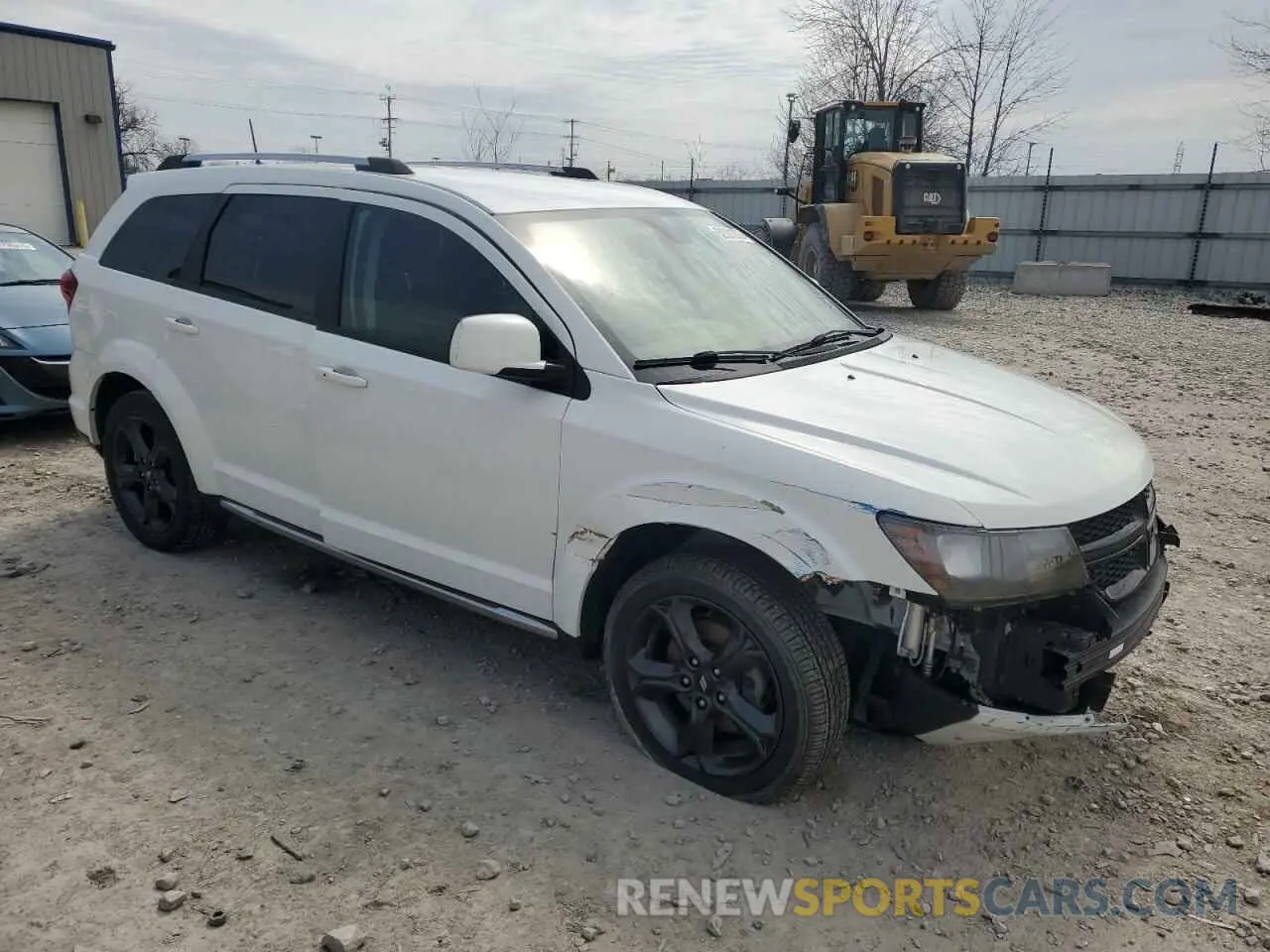 4 fotografías del automóvil dañado 3C4PDDGG2KT774897 DODGE JOURNEY 2019