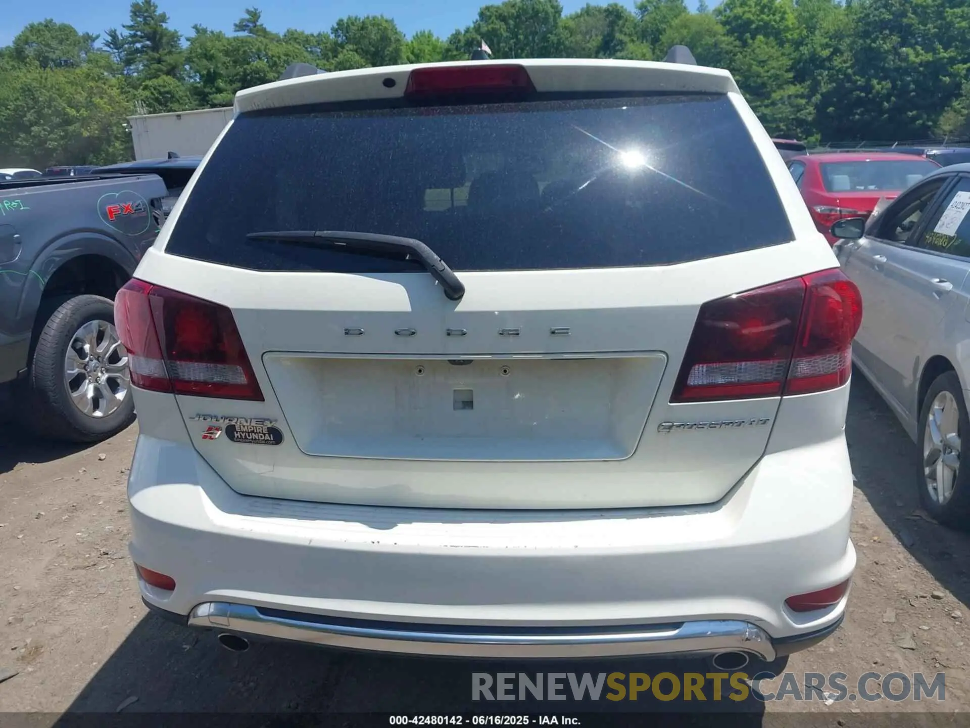 16 fotografías del automóvil dañado 3C4PDDGG2KT810944 DODGE JOURNEY 2019