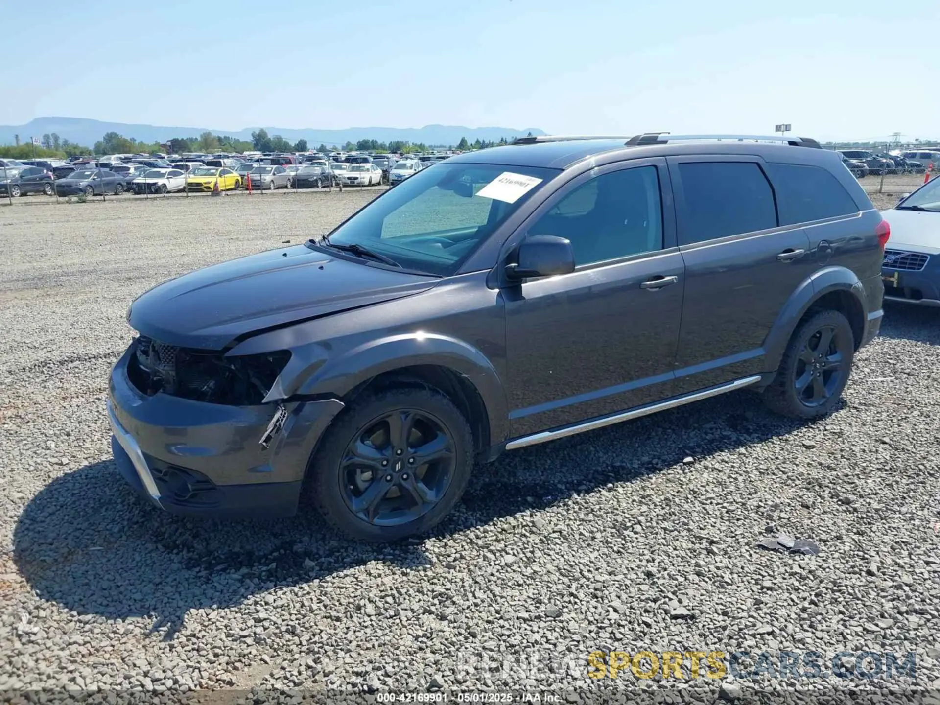 2 fotografías del automóvil dañado 3C4PDDGG3KT779770 DODGE JOURNEY 2019
