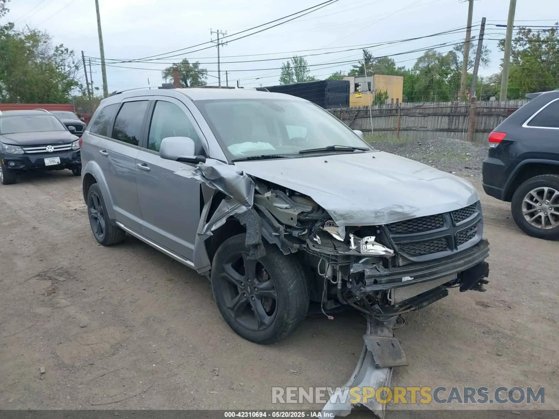 1 fotografías del automóvil dañado 3C4PDDGG6KT739022 DODGE JOURNEY 2019