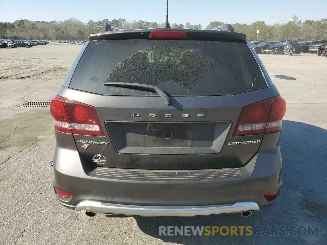 6 fotografías del automóvil dañado 3C4PDDGG6KT845289 DODGE JOURNEY 2019
