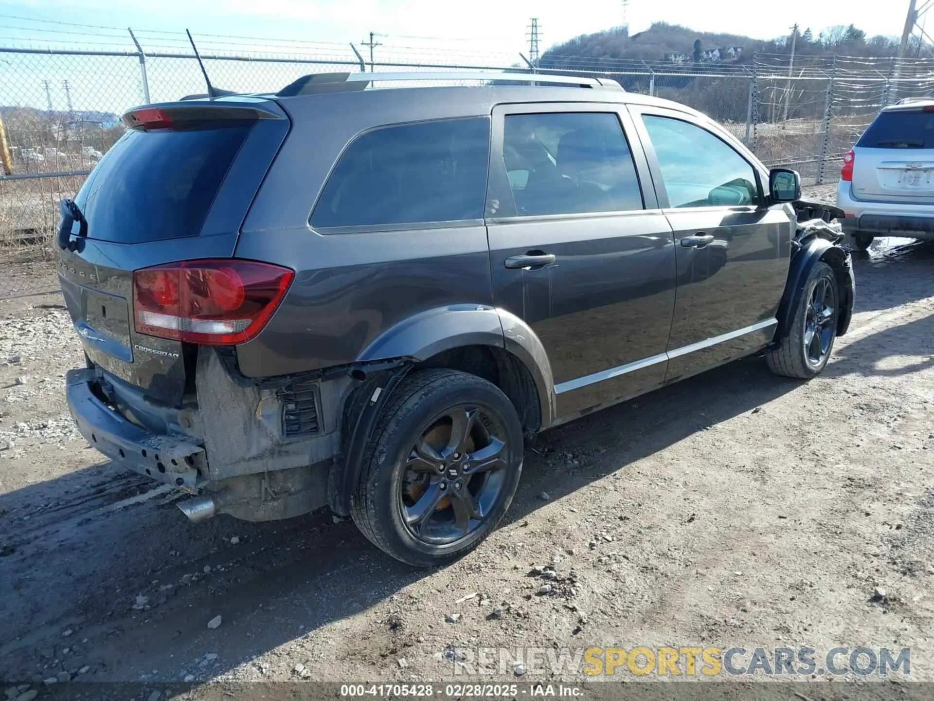4 fotografías del automóvil dañado 3C4PDDGG6KT860665 DODGE JOURNEY 2019