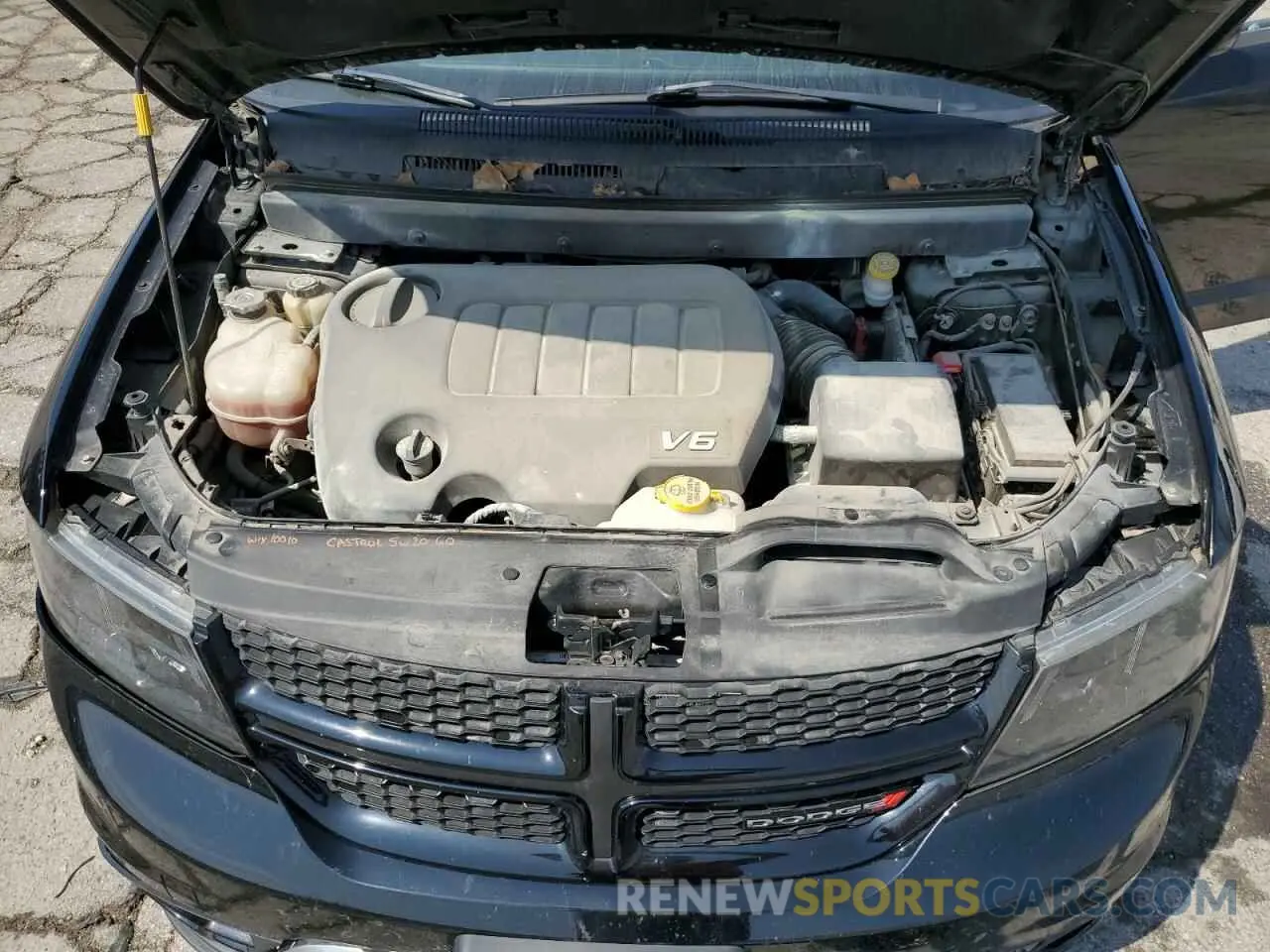 12 fotografías del automóvil dañado 3C4PDDGGXKT779846 DODGE JOURNEY 2019