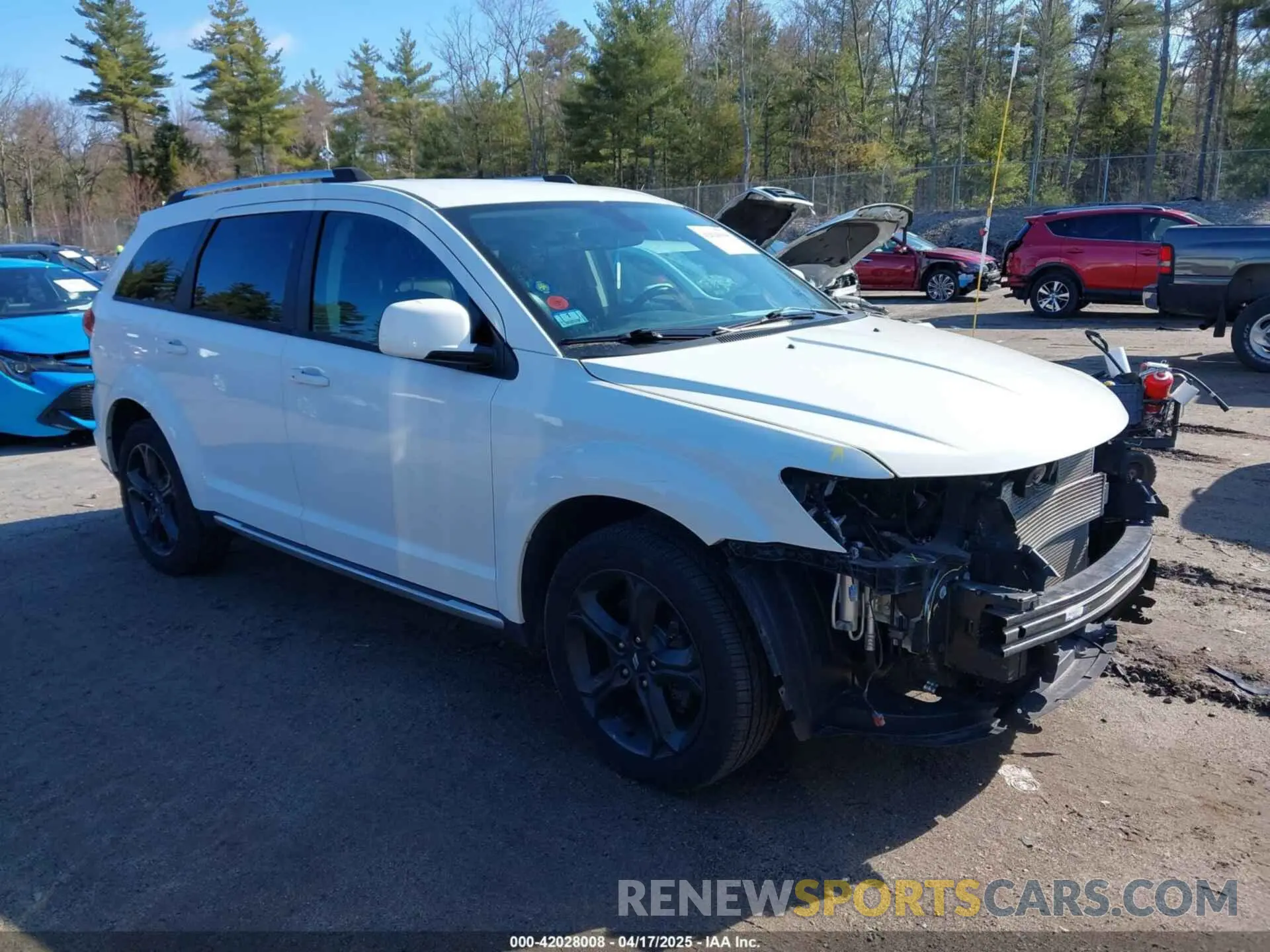 1 fotografías del automóvil dañado 3C4PDDGGXKT848891 DODGE JOURNEY 2019
